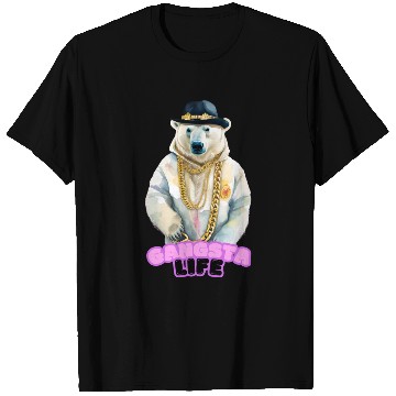 Discover Gangsta Life Polar Bear T Shirts