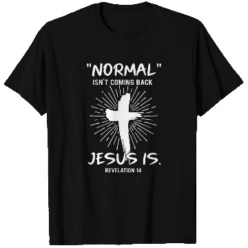 Discover Normal Isn't Coming Back Jesus Is Happy Easter T Shirts
