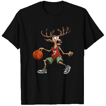 Discover Basketball player deer T Shirts