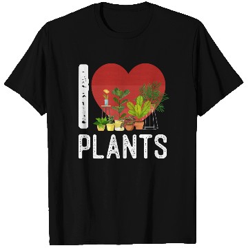 Discover Plant Lover Gardening Heart I Love T Shirts