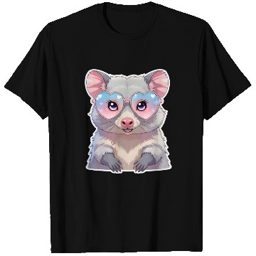 Discover Opossum with glasses T Shirts