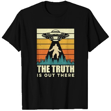Discover UFO-Bigfoot Yeti Sasquatch T Shirts