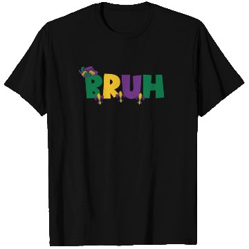 Discover Bruh Mardi Gras Teens Boys Kids Mardi Gras Bruhbru T Shirts