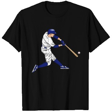 Discover baseball player hitting ball with bat T Shirts