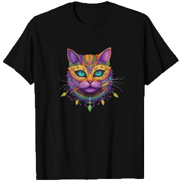 Discover Cute Cat Mardi Gras Carnival Cat Lover T Shirts