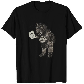 Discover Surreal Wolf Boss Man – Dark Office Humor T Shirts