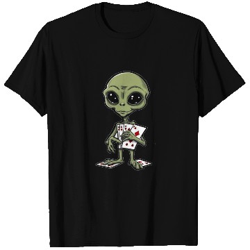 Discover Alien Cards 1 T Shirts
