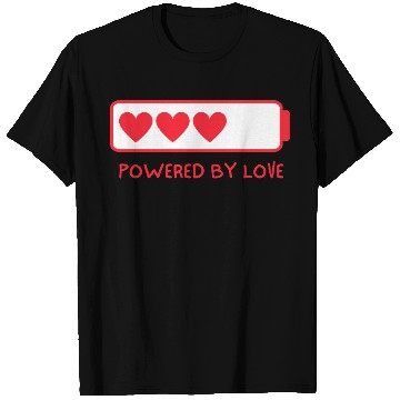 Discover Copy of Powered by love T Shirts