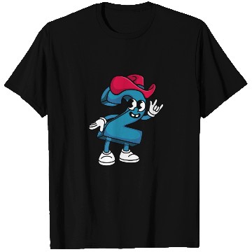 Discover Number Two Cowboy Runner Up with Attitude T Shirts