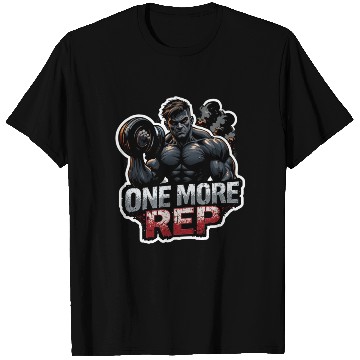 Discover One More Rep – Hardcore Gym Workout T Shirts