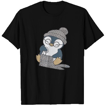 Discover Sewing Penguin Crafting Fun T Shirts
