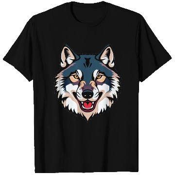 Discover Wolf head 30 T Shirts