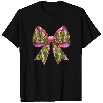 Discover Coquette Bow Corn Pattern Farmer Farming T Shirts