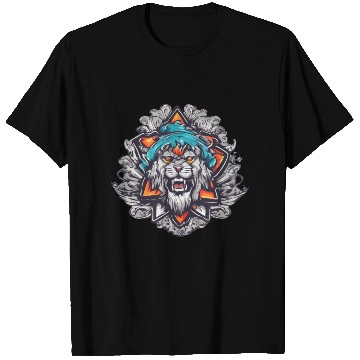 Discover lion face T Shirts