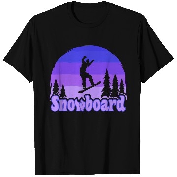 Discover snowboard snowboarding T Shirts