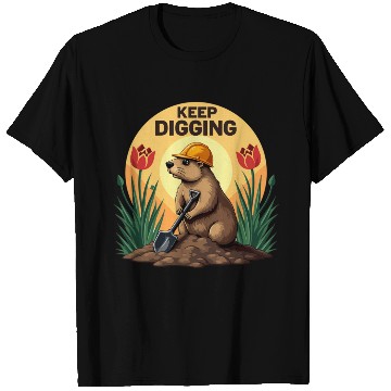 Discover Industrious Groundhog Gardener T Shirts