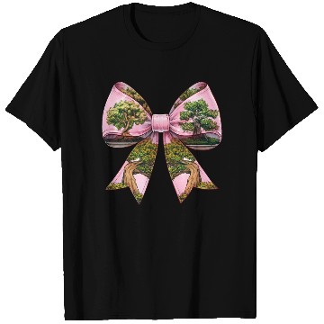 Discover Coquette Bow Bonsai Japanese Zen Mothers Day T Shirts
