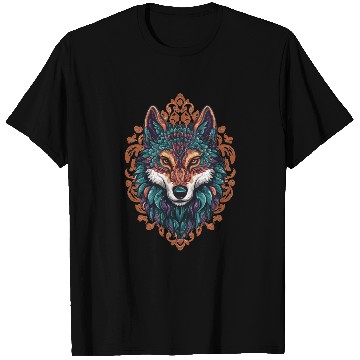 Discover Mystic Wolf – Boho & Mandala Art T Shirts