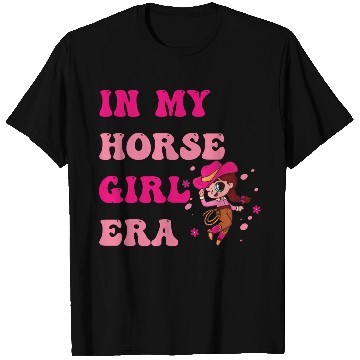 Discover In My Horse Girl Era – Cute Equestrian Aesthetic T Shirts