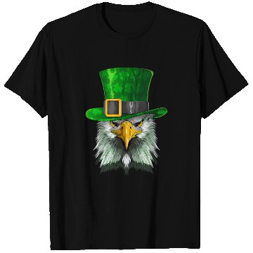 Discover Lucky Bald Eagle St. Patrick’s Day – Irish Pride T Shirts