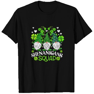 Discover Shenanigans Squad St Patricks Day Gnomes Irish T Shirts