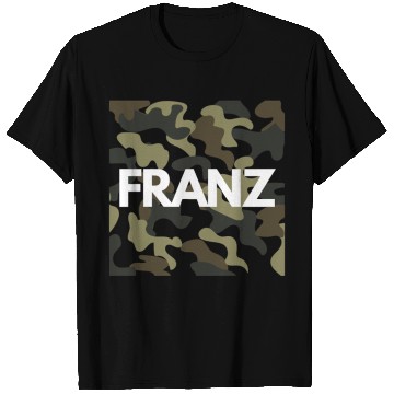 Discover Franz Name T Shirts Men Good Quality Camouflage