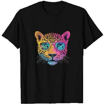Discover Cheetah Wearing Sunglasses Hipster Style T Shirts