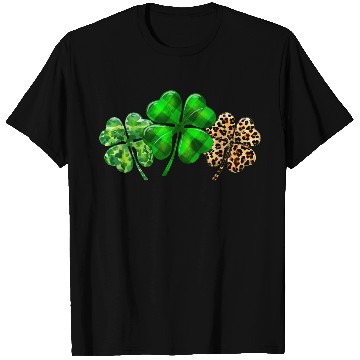 Discover Plaid Shamrock Leopard Camouflage St Patricks Day T Shirts