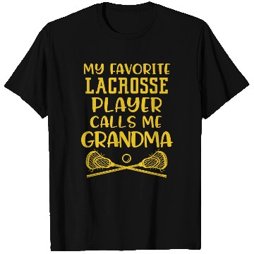 Discover My Favorite Lacrosse Player Calls Me Grandma T Shirts