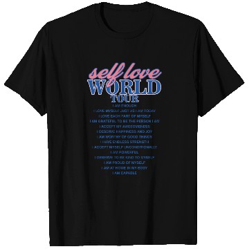Discover Selflove World Tour T Shirts
