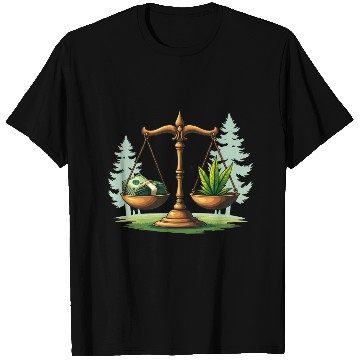 Discover Eco Balance – Nature & Economy in Harmony T Shirts