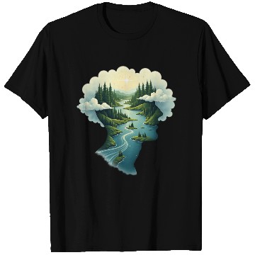 Discover Nature’s Mind – A Green Perspective T Shirts