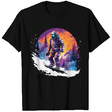 Discover Snowboarding 80s Look T Shirts
