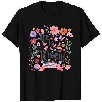 Discover He Is Risen T Shirts