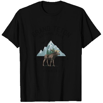 Discover Grand Teton National Park Est. 1929 Wyoming T Shirts
