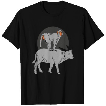 Discover Monkey On the Cow T Shirts
