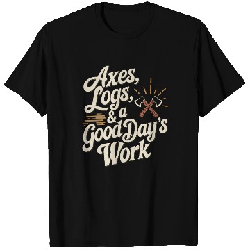 Discover DIY Firewood Processing Wood Splitting Chopping T Shirts