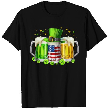 Discover Irish Beer Ireland St Patricks Day Drinking Party T Shirts
