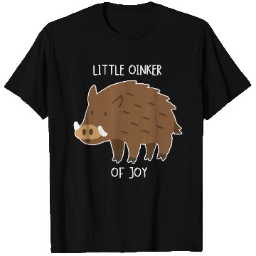 Discover Little Oinker Of Joy Fluffy Piglet T Shirts