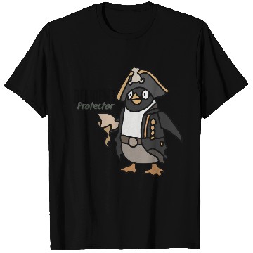 Discover Cool Minimalist Penguin Chilling | Funny T Shirts