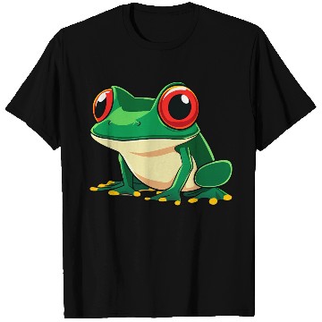 Discover Little green frog T Shirts