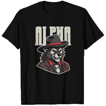 Discover Alpha Wolf – No Beta Behavior T Shirts