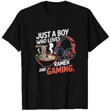 Discover Funny Ramen & Gaming – Gamer Life T Shirts