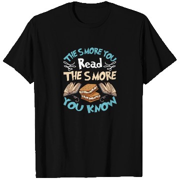 Discover s'more, read, book, lover, perfect, reading, T Shirts