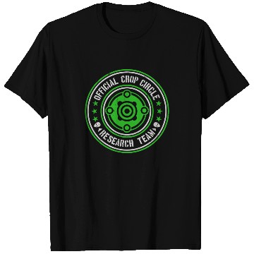 Discover Official Crop Circle Research Team | Alien Message T Shirts
