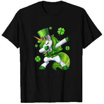 Discover St Patricks Day Dabbing Unicorn Lepricorn Irish T Shirts
