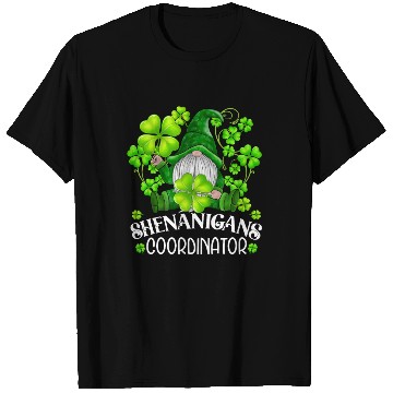 Discover Shenanigans Coordinator St. Patricks Day Gnome T Shirts