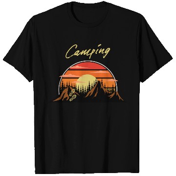 Discover Camping Adventure In Mountains T Shirts