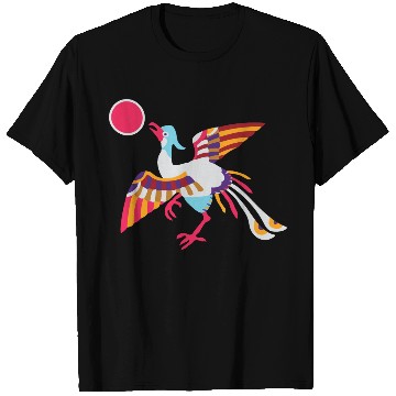 Discover Sparrow Pattern (Paradise Flycatcher) T Shirts