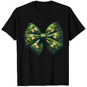 Discover Bow Tie Shamrock St. Patrick's Day T Shirts